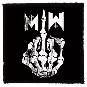 MOTIONLESS IN WHITE: Fingers (9,5 cm x 9,5 cm) (felvarró)