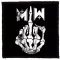 MOTIONLESS IN WHITE: Fingers (9,5 cm x 9,5 cm) (felvarró)