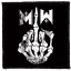 MOTIONLESS IN WHITE: Fingers (9,5 cm x 9,5 cm) (felvarró)