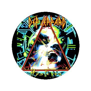 DEF LEPPARD: Hysteria (jelvény, 2,5 cm)
