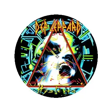 DEF LEPPARD: Hysteria (jelvény, 2,5 cm)