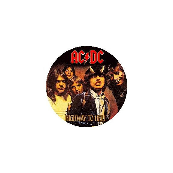 AC/DC: Highway To Hell (jelvény, 2,5 cm) AC/DC: Highway To Hell (jelvény, 2,5 cm)