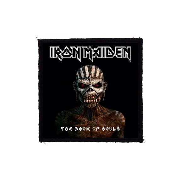 IRON MAIDEN: Book Of Souls (9,5 cm x 9,5 cm) (felvarró) IRON MAIDEN: Book Of Souls (9,5 cm x 9,5 cm) (felvarró)