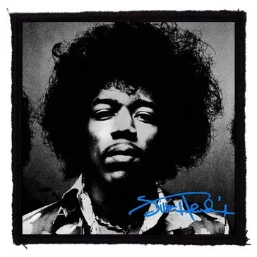 JIMI HENDRIX: Photo (9,5 cm x 9,5 cm) (felvarró)