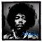 JIMI HENDRIX: Photo (9,5 cm x 9,5 cm) (felvarró)