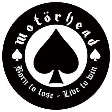 MOTORHEAD: Born To Lose (circle, 9,5 cm) (felvarró)