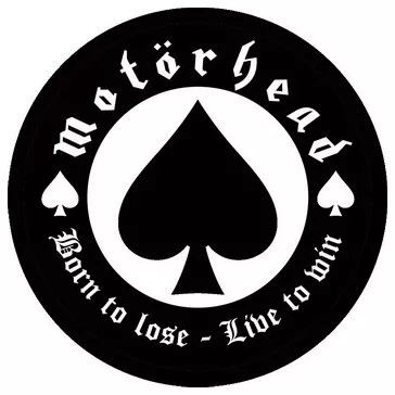 MOTORHEAD: Born To Lose (circle, 9,5 cm) (felvarró)