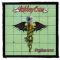 MÖTLEY CRÜE: Dr. Feelgood (9,5 cm x 9,5 cm) (felvarró)