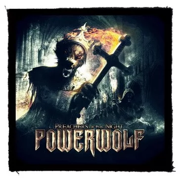 POWERWOLF: Preachers (9,5 cm x 9,5 cm) (felvarró)
