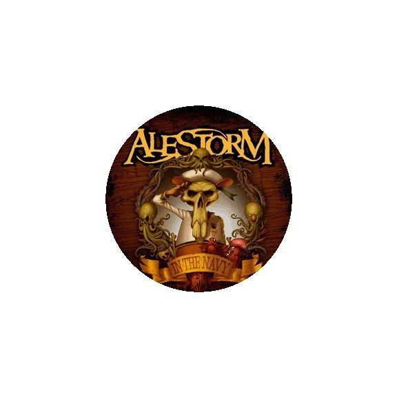 ALESTORM: In The Navy (jelvény, 2,5 cm) ALESTORM: In The Navy (jelvény, 2,5 cm)