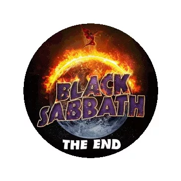 BLACK SABBATH: The End (jelvény, 2,5 cm)
