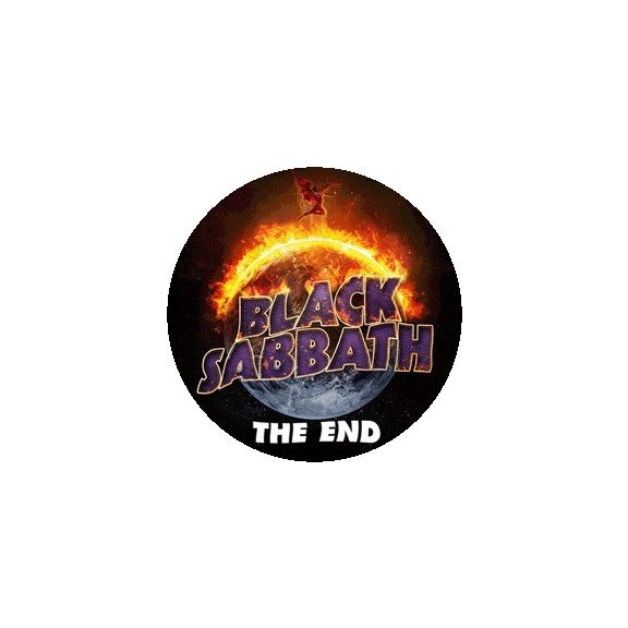 BLACK SABBATH: The End (jelvény, 2,5 cm) BLACK SABBATH: The End (jelvény, 2,5 cm)
