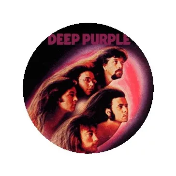 DEEP PURPLE: Fireball (jelvény, 2,5 cm)