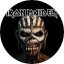 IRON MAIDEN: Book Of Souls (jelvény, 2,5 cm)