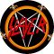 SLAYER: Logo Pentagram (jelvény, 2,5 cm)