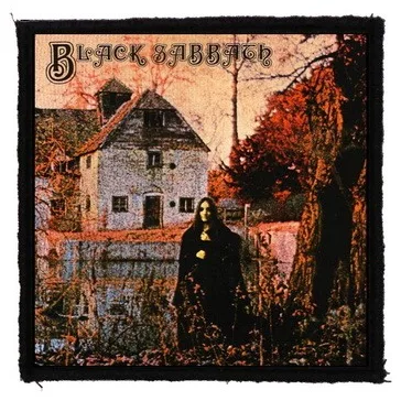 BLACK SABBATH: 1st Album (9,5 cm x 9,5 cm) (felvarró)