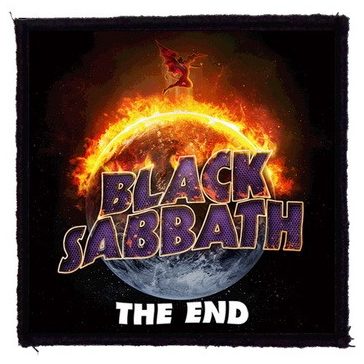 BLACK SABBATH: The End (9,5 cm x 9,5 cm) (felvarró)