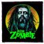 ROB ZOMBIE: Face (9,5 cm x 9,5 cm) (felvarró)