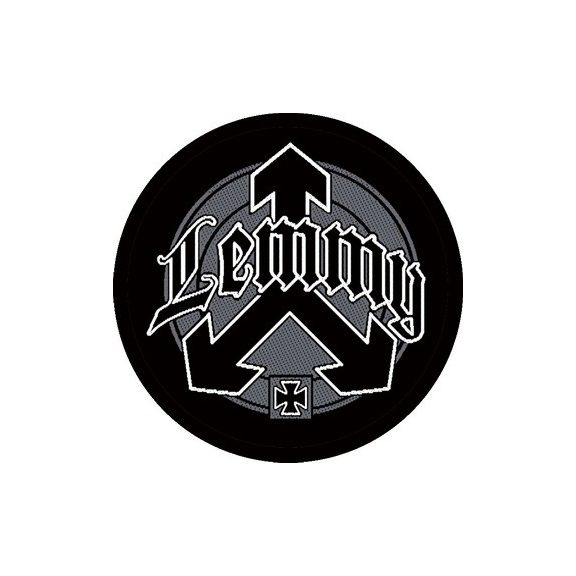 LEMMY: Circle Logo (9,5 cm x 9,5 cm) (felvarró) LEMMY: Circle Logo (9,5 cm x 9,5 cm) (felvarró)