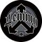 LEMMY: Circle Logo (9,5 cm x 9,5 cm) (felvarró)