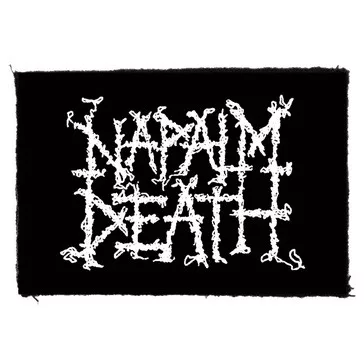 NAPALM DEATH: Logo (9,5 cm x 6,5 cm) (felvarró)