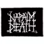 NAPALM DEATH: Logo (9,5 cm x 6,5 cm) (felvarró)