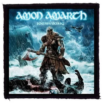 AMON AMARTH: Jomsviking (9,5 cm x 9,5 cm) (felvarró)