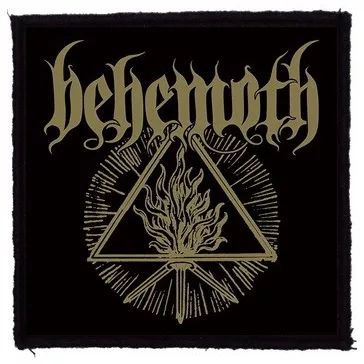 BEHEMOTH: Unholy Trinity (9,5 cm x 9,5 cm) (felvarró)