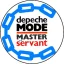 DEPECHE MODE: Master And Servant (jelvény, 2,5 cm)