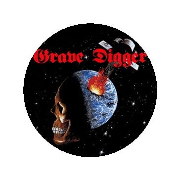 GRAVE DIGGER: Heavy Metal Breakdown (jelvény, 2,5 cm)