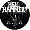 HELLHAMMER: Satanic Rites (jelvény, 2,5 cm)