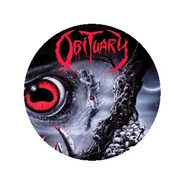 OBITUARY: Cause Of Death (jelvény, 2,5 cm)