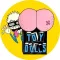 TOY DOLLS: Bare Faced Cheek (jelvény, 2,5 cm)