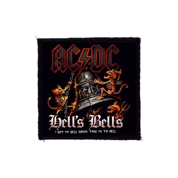 AC/DC: Hell's Bells (9,5 cm x 9,5 cm) (felvarró) AC/DC: Hell's Bells (9,5 cm x 9,5 cm) (felvarró)