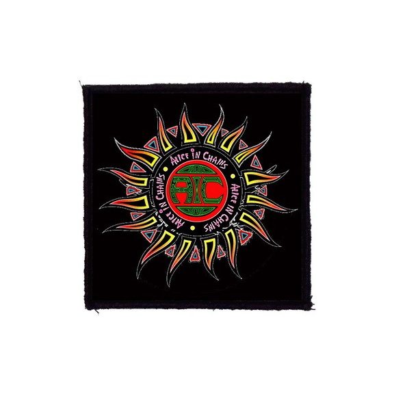 ALICE IN CHAINS: Logo (9,5 cm x 9,5 cm) (felvarró) ALICE IN CHAINS: Logo (9,5 cm x 9,5 cm) (felvarró)