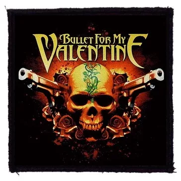  BULLET FOR MY VALENTINE: Pistols (9,5 cm x 9,5 cm) (felvarró)