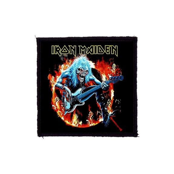 IRON MAIDEN: Fear Flames (9,5 cm x 9,5 cm) (felvarró) IRON MAIDEN: Fear Flames (9,5 cm x 9,5 cm) (felvarró)