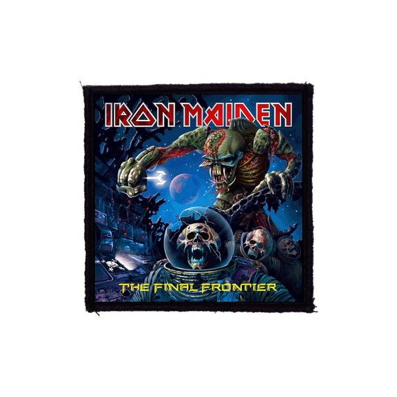IRON MAIDEN: Final Frontier (9,5 cm x 9,5 cm) (felvarró) IRON MAIDEN: Final Frontier (9,5 cm x 9,5 cm) (felvarró)