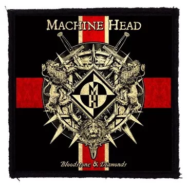 MACHINE HEAD: Bloodstone (9,5 cm x 9,5 cm) (felvarró)