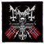 MAYHEM: Coat Of Arms (9,5 cm x 9,5 cm) (felvarró)