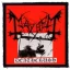 MAYHEM: Deathcrush (9,5 cm x 9,5 cm) (felvarró)