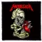 METALLICA: Heart (9,5 cm x 9,5 cm) (felvarró)