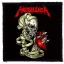 METALLICA: Heart (9,5 cm x 9,5 cm) (felvarró)