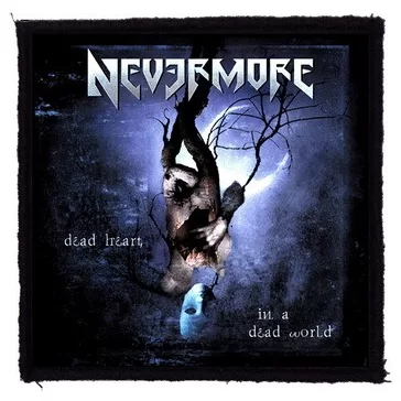 NEVERMORE: Dead Heart (9,5 cm x 9,5 cm) (felvarró)