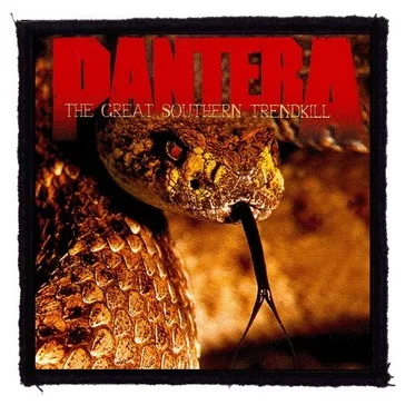   PANTERA: Great Southern Trendkill (9,5 cm x 9,5 cm) (felvarró)