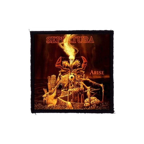 SEPULTURA: Arise (9,5 cm x 9,5 cm) (felvarró) SEPULTURA: Arise (9,5 cm x 9,5 cm) (felvarró)