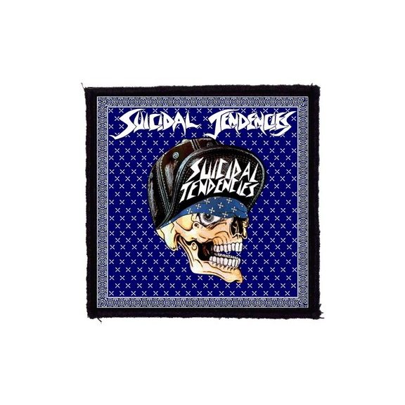 SUICIDAL TENDENCIES: Skull (9,5 cm x 9,5 cm) (felvarró) SUICIDAL TENDENCIES: Skull (9,5 cm x 9,5 cm) (felvarró)