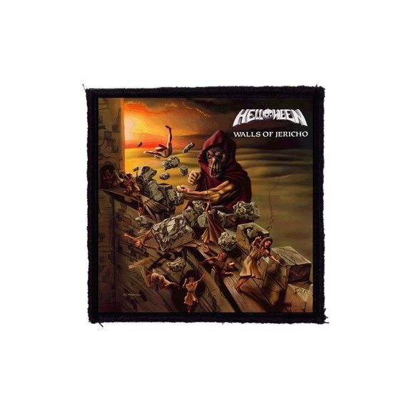 HELLOWEEN: Walls Of Jericho (9,5 cm x 9,5 cm) (felvarró) HELLOWEEN: Walls Of Jericho (9,5 cm x 9,5 cm) (felvarró)