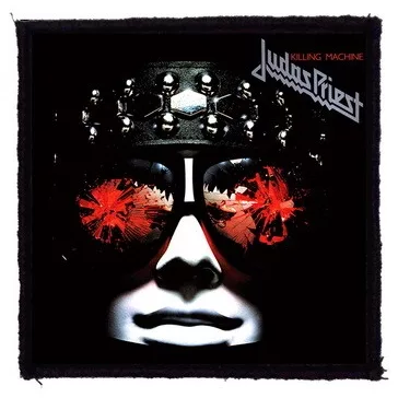 JUDAS PRIEST: Killing Machine (9,5 cm x 9,5 cm) (felvarró)