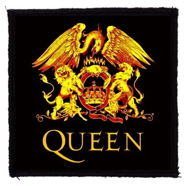 QUEEN: Crest (9,5 cm x 9,5 cm) (felvarró)